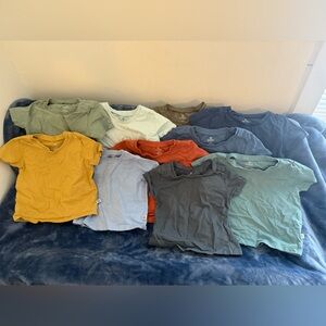 Honest Baby Clothing brand- set of 10- 18m 100% organic cotton tees